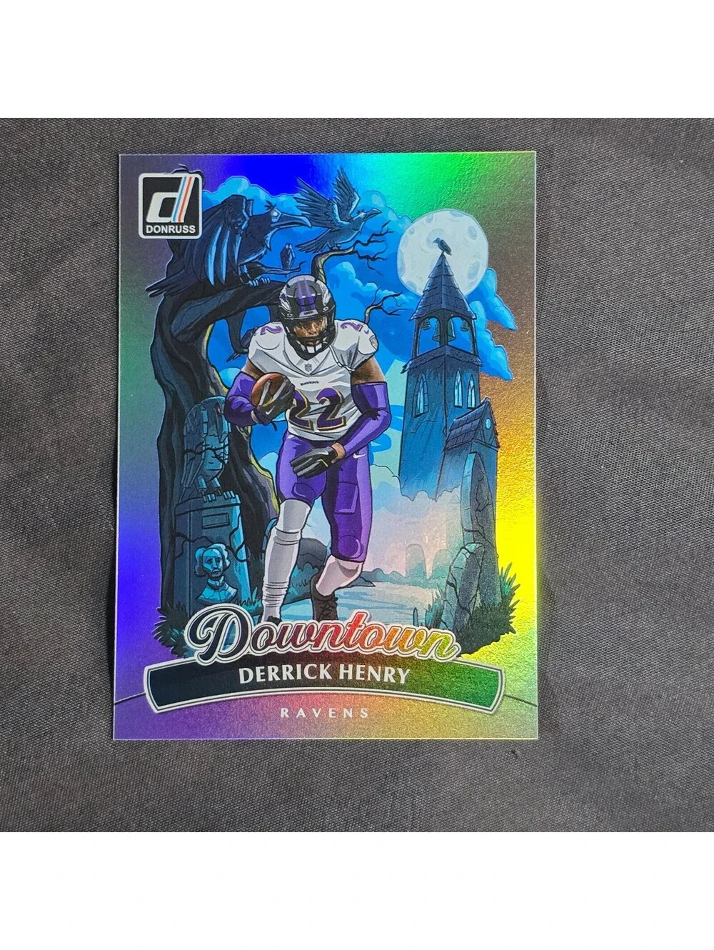2025 Panini Donruss Optic Downtown Derrick Henry #3 Case Hit SSP